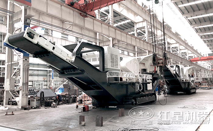 移動破碎站標準化的生產車間