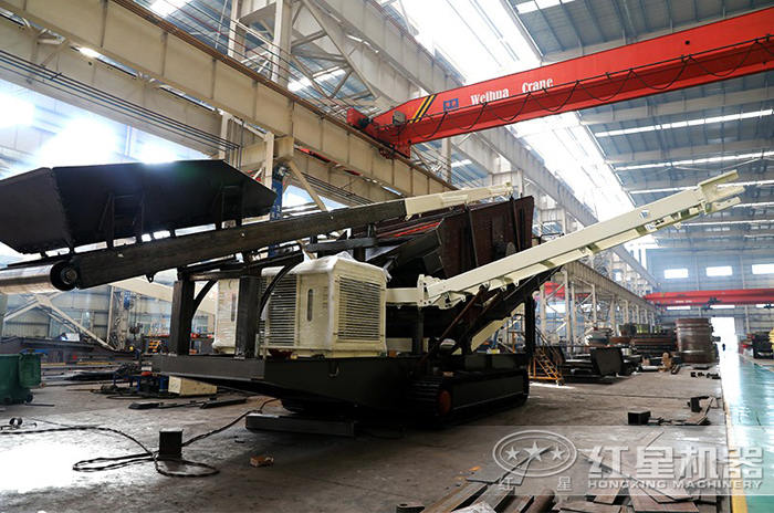 大型履帶移動液壓破碎機生產廠房 大型履帶移動液壓破碎機生產廠房