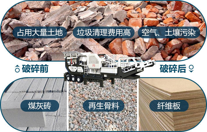 建筑垃圾處理前與處理后的影響