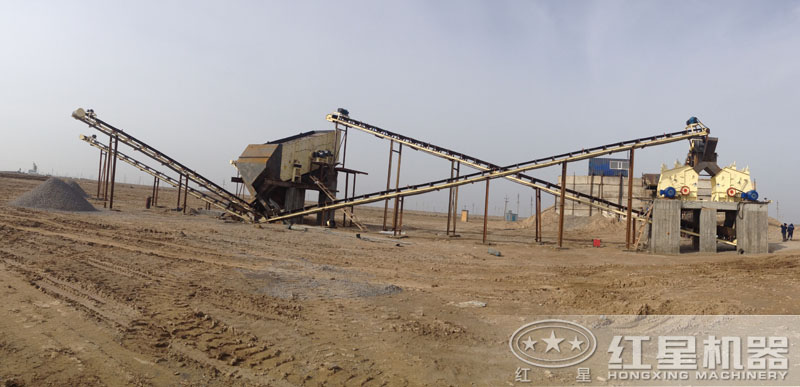 山石破碎生產(chǎn)線工藝流程 山石破碎生產(chǎn)線工藝流程