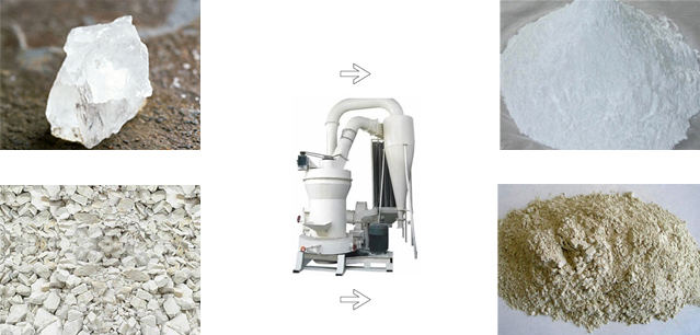 磨粉機磨粉效果圖