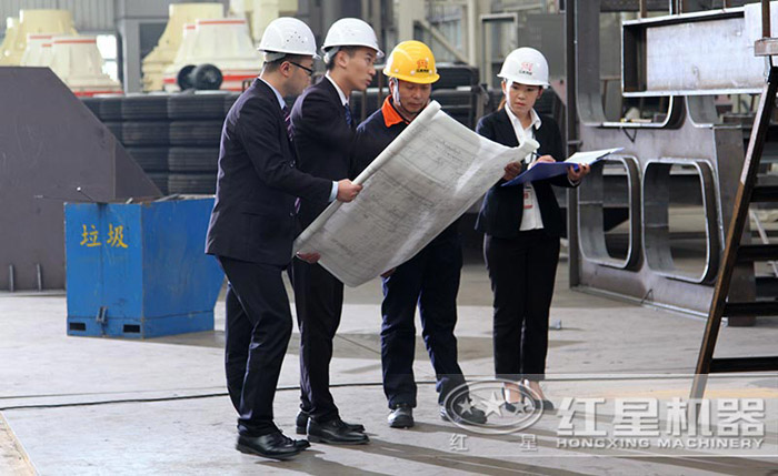 紅星廠家技術工程師時刻現場指導 紅星廠家技術工程師時刻現場指導