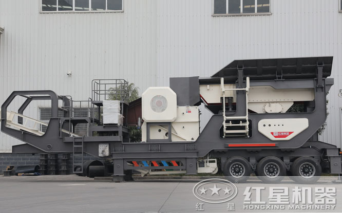 移動(dòng)式石英砂破碎機(jī) 移動(dòng)式石英砂破碎機(jī)