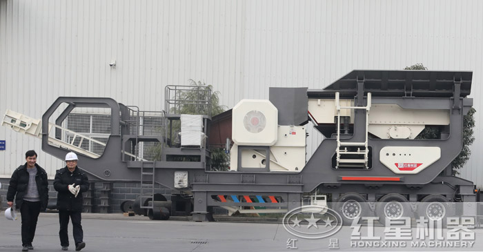 輪胎移動破碎機