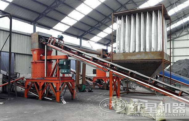 復合式破碎機作業現場 復合式破碎機作業現場