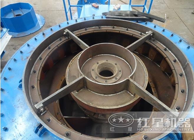 沖擊制沙機進料口細節展示