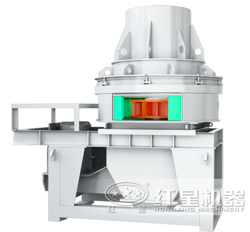 直通式制砂機原理圖