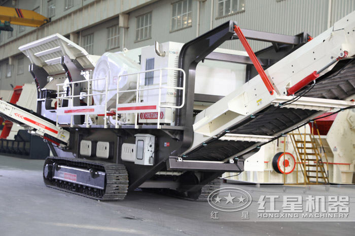 履帶式移動破碎站