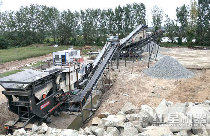 輪胎式移動碎石設備 輪胎式移動碎石設備