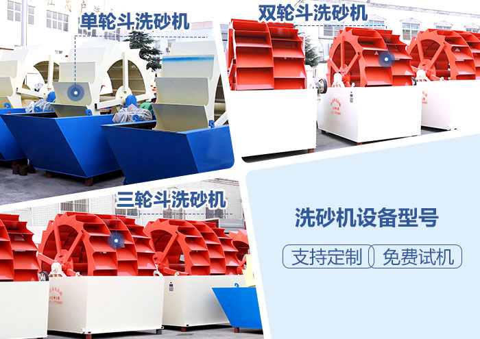 輪斗洗砂機結構介紹 輪斗洗砂機結構介紹
