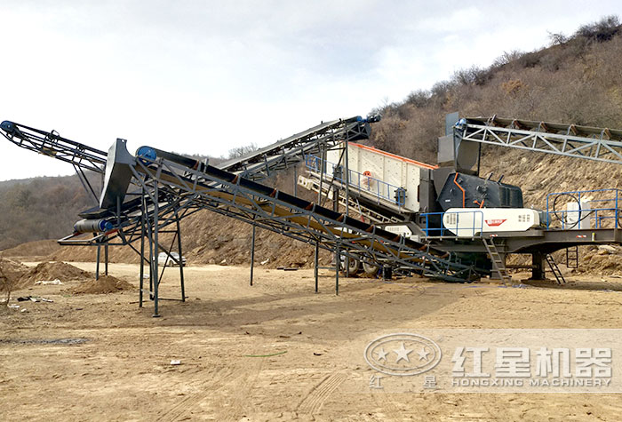 移動反擊式破碎機 移動反擊式破碎機