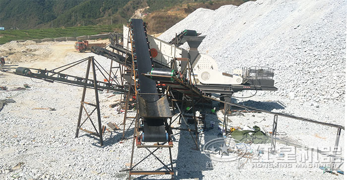 流動式碎煤機搭載重錘式破碎機