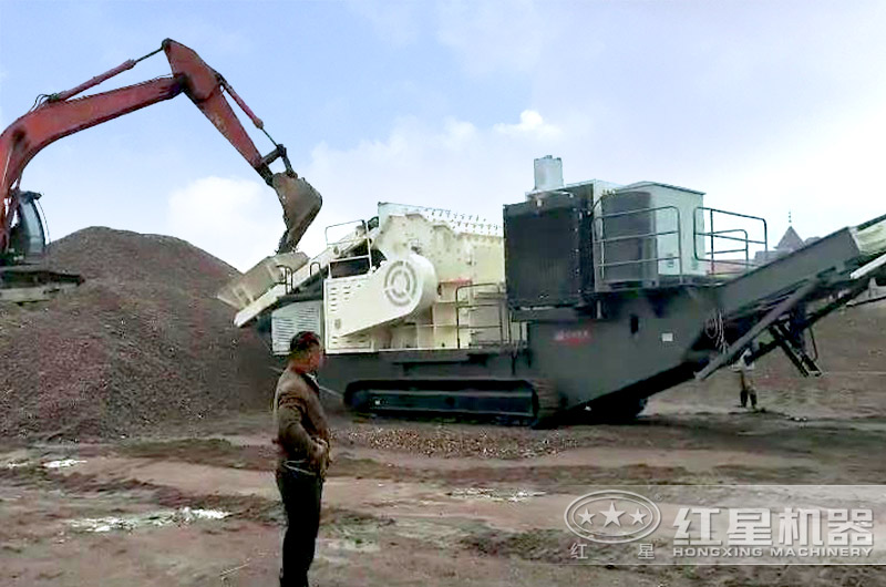 履帶移動(dòng)破配置細(xì)碎機(jī)也可以進(jìn)行制砂 履帶移動(dòng)破配置細(xì)碎機(jī)也可以進(jìn)行制砂