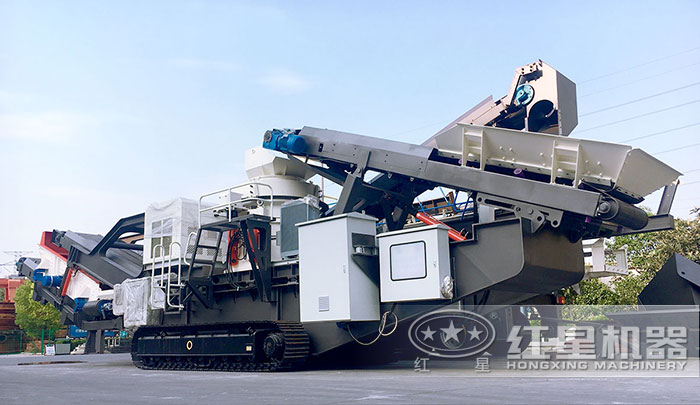 全自動(dòng)移動(dòng)式履帶建筑垃圾破碎機(jī)搭載圓錐破碎機(jī) 全自動(dòng)移動(dòng)式履帶建筑垃圾破碎機(jī)搭載圓錐破碎機(jī)