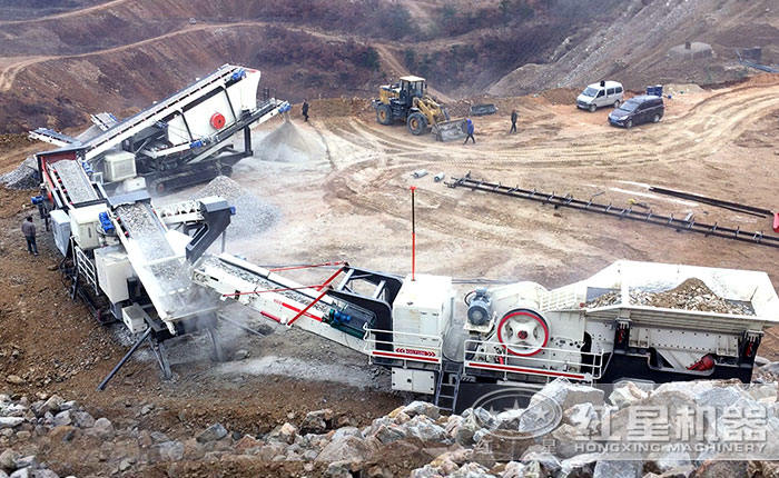 多級(jí)組合配置的全套石料生產(chǎn)線