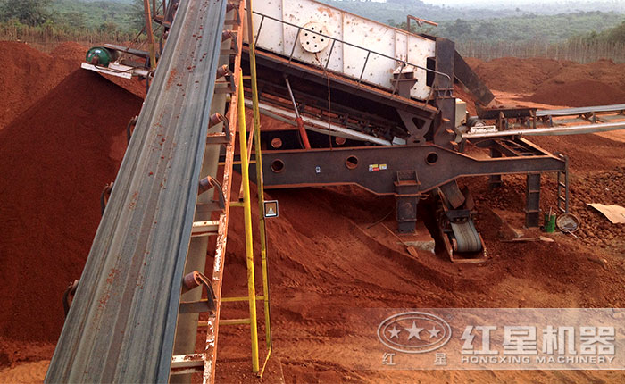 塞拉利昂制砂現場