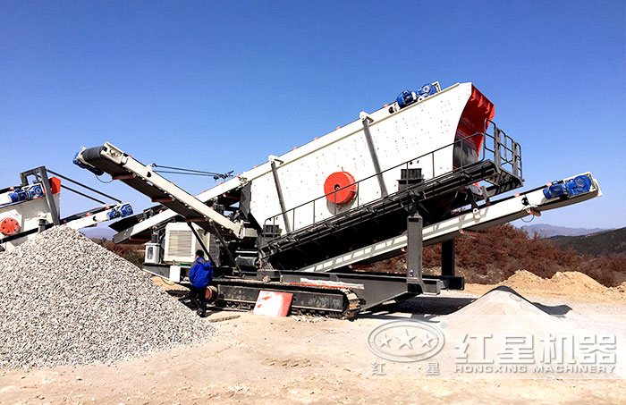 履帶移動破碎機