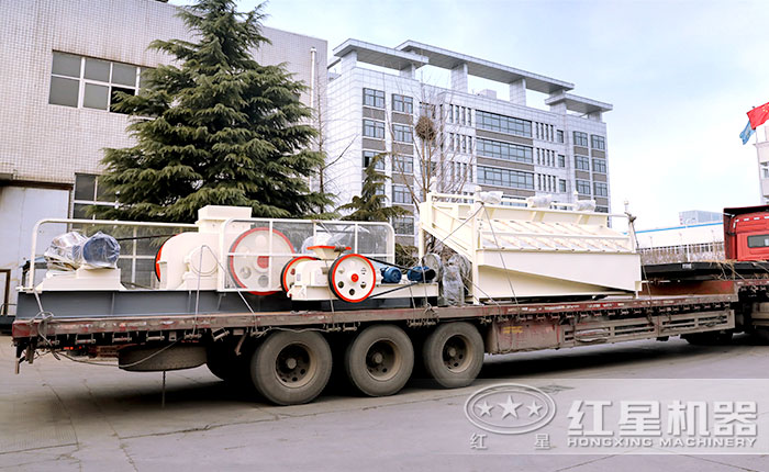 對輥制砂機發貨 對輥制砂機發貨