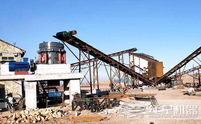 圓錐破碎機—細碎設備