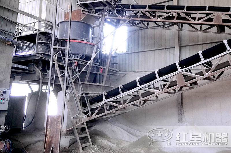 沖擊式破碎機(jī)用戶生產(chǎn)現(xiàn)場 沖擊式破碎機(jī)用戶生產(chǎn)現(xiàn)場