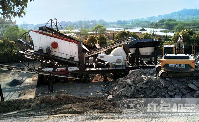 車載移動粉碎機
