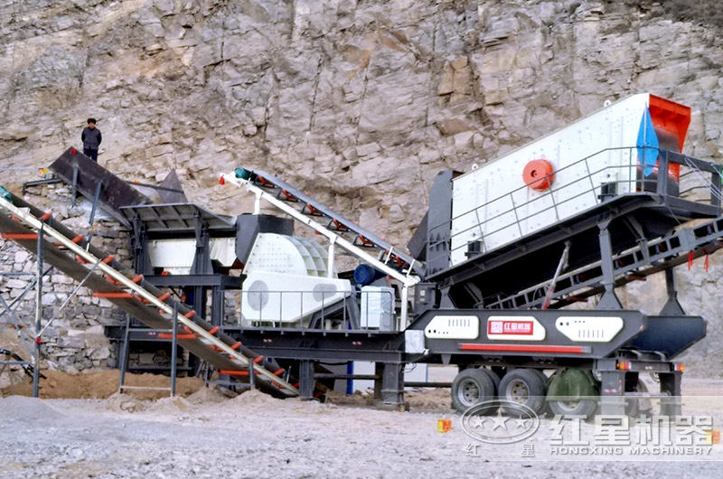 移動pcz重錘式粉碎機作業現場 移動pcz重錘式粉碎機作業現場