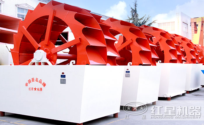 雙葉輪斗洗砂機 雙葉輪斗洗砂機