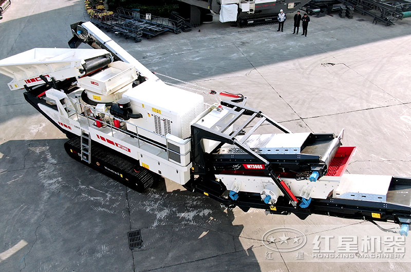 履帶移動(dòng)制砂機(jī)