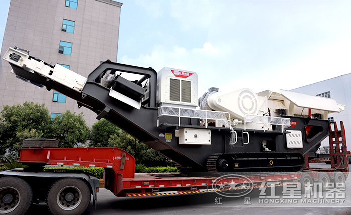 履帶式的建筑垃圾破碎站發(fā)貨 履帶式的建筑垃圾破碎站發(fā)貨