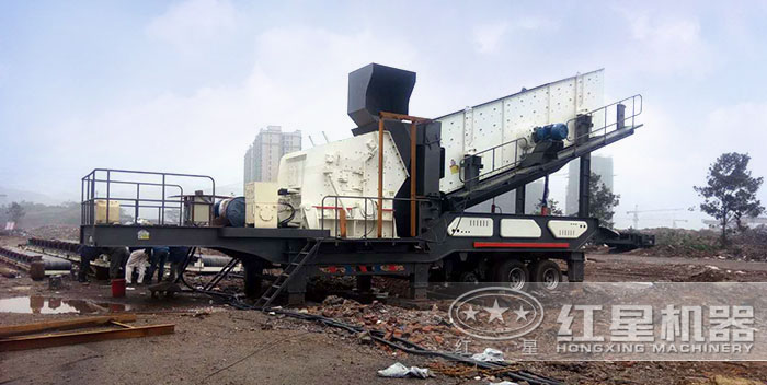 移動反擊式破碎站