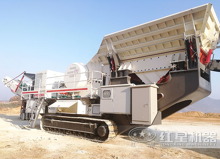 履帶顎式破碎機(jī)遠(yuǎn)程遙控 履帶顎式破碎機(jī)遠(yuǎn)程遙控