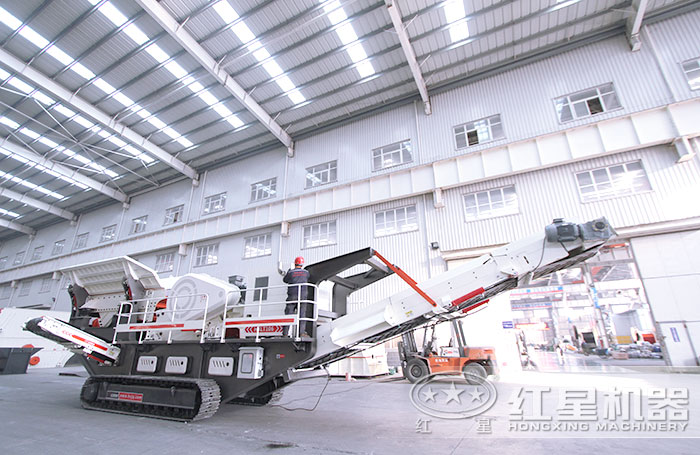 履帶移動建筑垃圾處理設備 履帶移動建筑垃圾處理設備