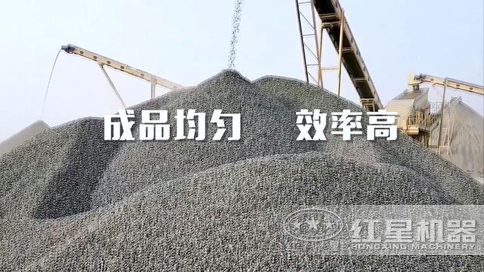 錘破式制沙機(jī)生產(chǎn)沙子現(xiàn)場(chǎng)