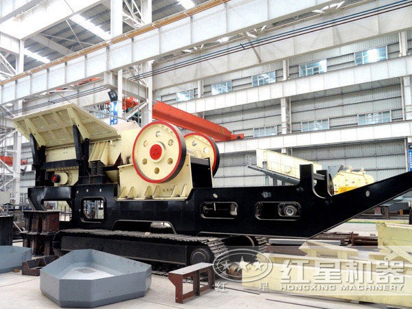 移動顎破破碎機