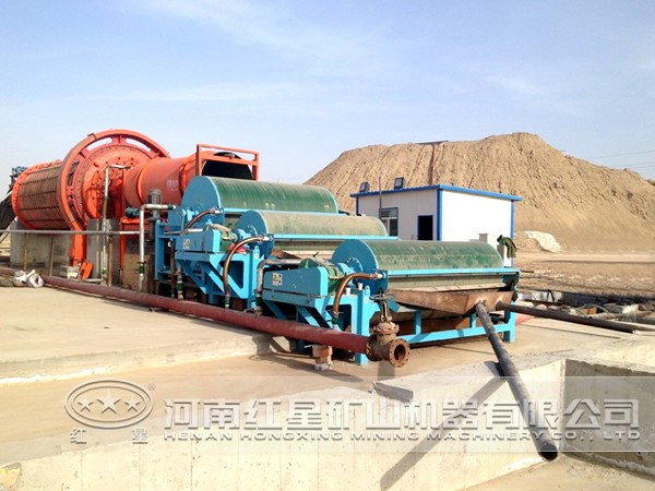 電氣石磁選流程