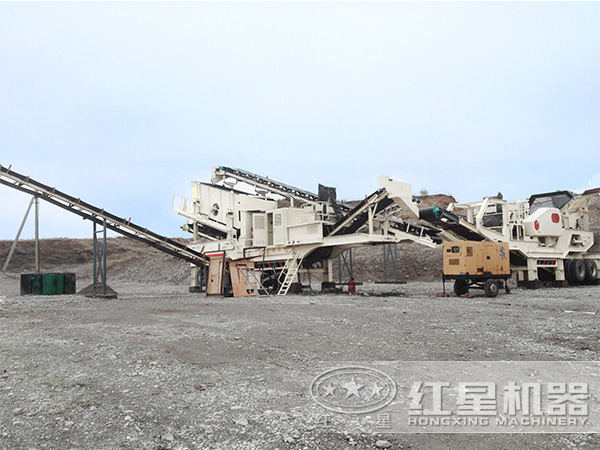 石灰石移動(dòng)式破碎機(jī)