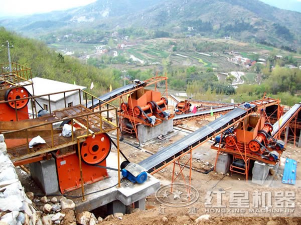 石灰巖加工工藝流程