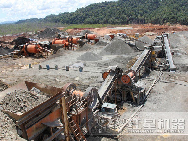 褐鐵礦選礦工藝現(xiàn)場(chǎng)