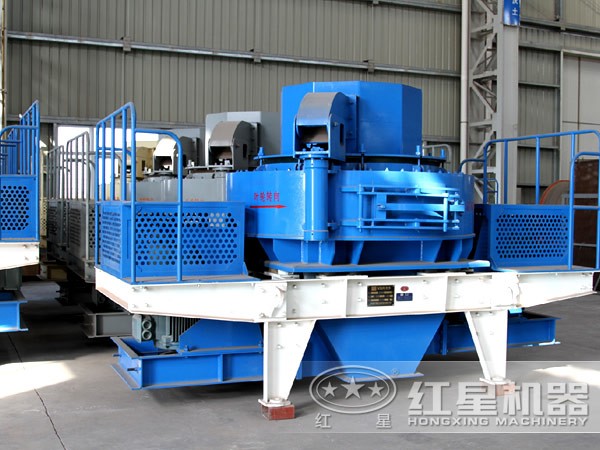 礦石制砂機工作原理